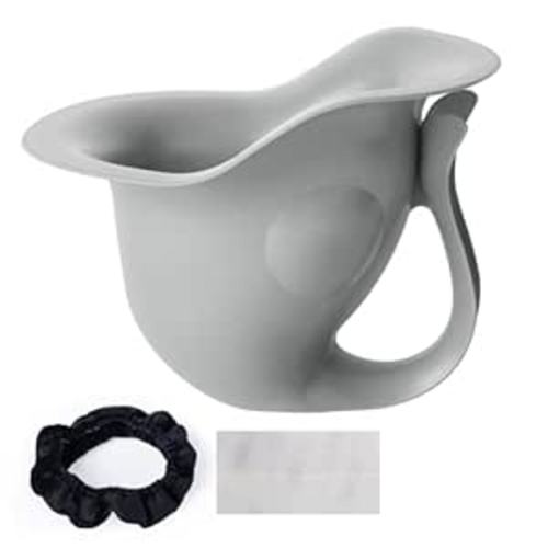 Ihaapsi Newborn Baby Potty- the Diaper-Free Solution for Indoor & Outdoor Elimination Communication; Cute Fish Design (Grey)