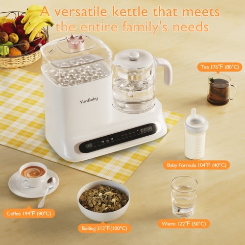 Bottle warmer and sterilizer