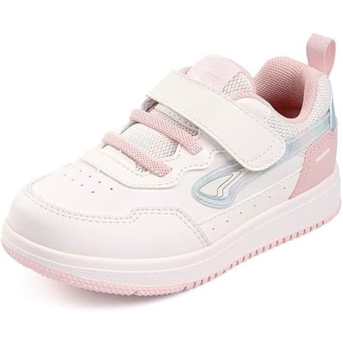 Dr Kong Toddler Boys Girls Shoes Tennis Leather Skate Shoes Casual Fashion Walking Sneakers with Hook and Loop for Toddlers and Little Kids