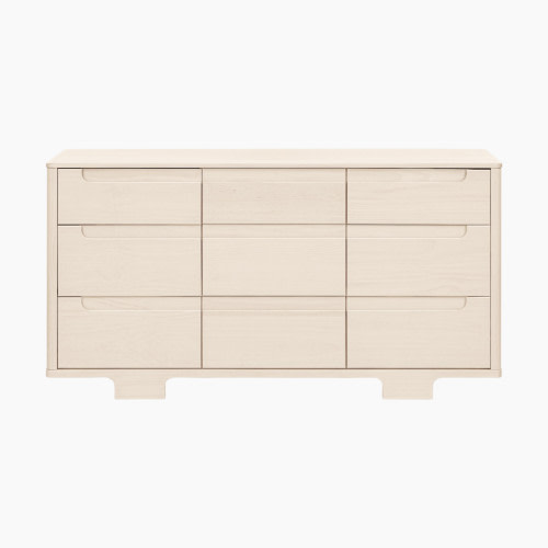 babyletto Yuzu 9-Drawer Assembled Dresser - Washed Natural