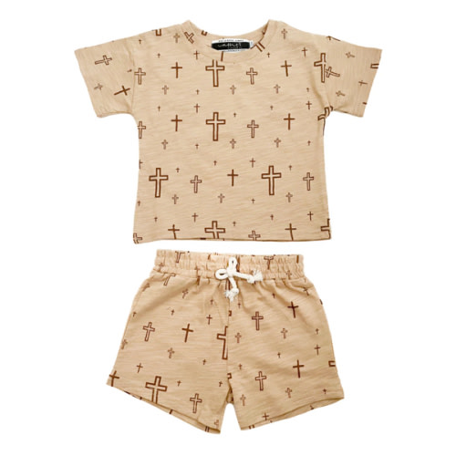 Corinthians Shorts & Tee Set – OUR HOUSE ABOVE