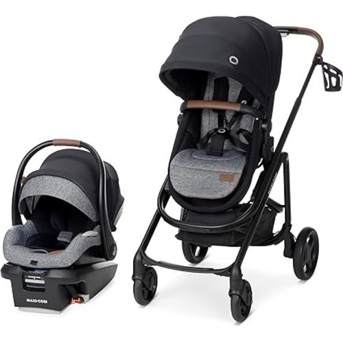 Maxi-Cosi Tayla™ Max Travel System, Baby Stroller and Car Seat Combo, Car Seat Stroller Combo, Onyx Wonder