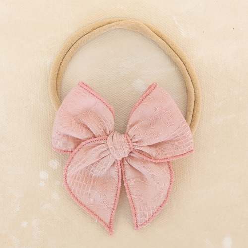 Mini Fleur Bow Headband // Ella