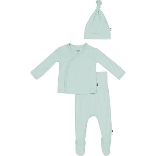 KYTE BABY Take Me Home Set With Cap For Babies, Cozy and Ultra Soft Rayon Made From Bamboo, Newborn Going Home Outfit