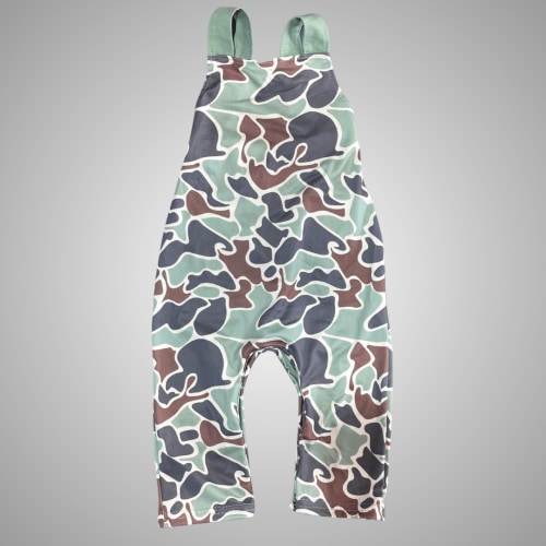 BABY DUCK CAMO OVERALLS