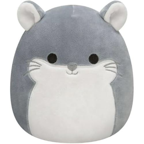 Squishmallows Camilo The Gray Chinchilla, 5 Inch Stuffed Plush Toy