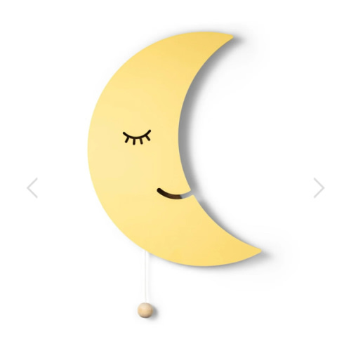 LumiDreams Wall Light - Kid's Decor Nightlight Moon - Lumieworld