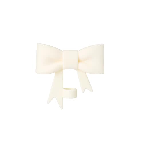 10mm Bow Shape Straw Topper for Stanley Cup (Cream White)