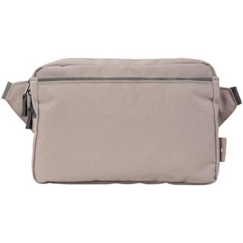 Red Rovr Everyday Joey Belt Bag | Organization & Zipper pockets |Adjustable Strap for All Ages (Truffle)