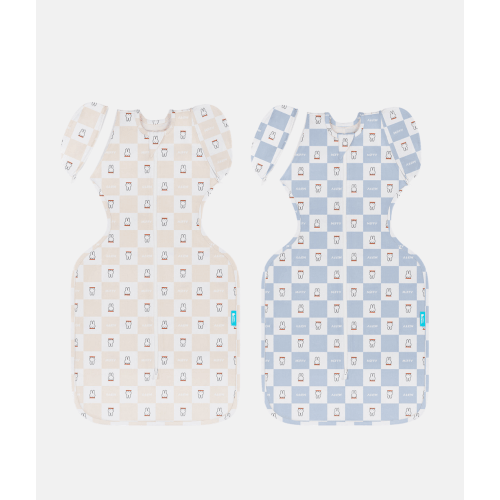 Miffy Transitioning 2 Piece Bundle | 1.0 TOG | Birch | Blue Checker