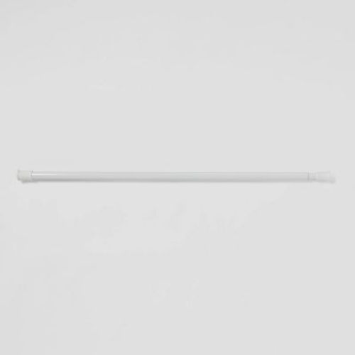 43"-72" Adjustable Shower Tension Rod White - Room Essentials™