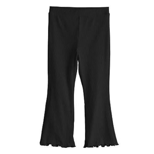 Girls 4-12 Jumping Beans® Ribbed Flare Leggings