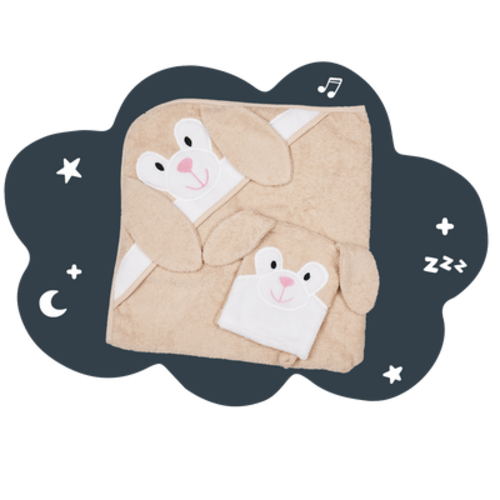 Hooded Towel - Clover The Bunny – Riff Raff Baby AU