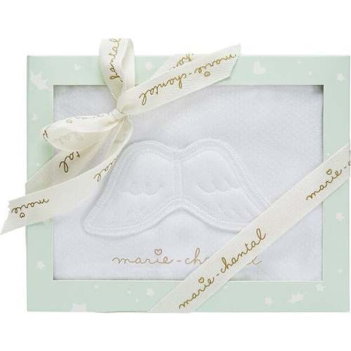 Pointelle Angel Wing Sleepsuit in White - Marie-Chantal | Maisonette