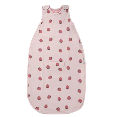 4 Season® Ultimate Baby Sleep Bag, Merino Wool & Organic Cotton, Strawberry