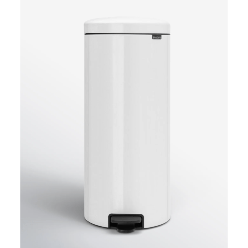 Brabantia NewIcon Step On Trash Can, 8 Gallon (30 Liter) White