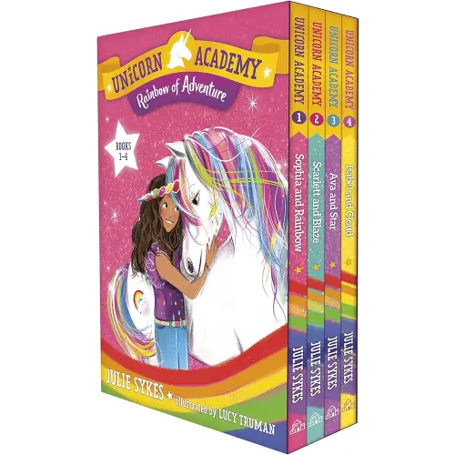 Unicorn Academy: Rainbow of Adventure Boxed Set (Books 1-4)