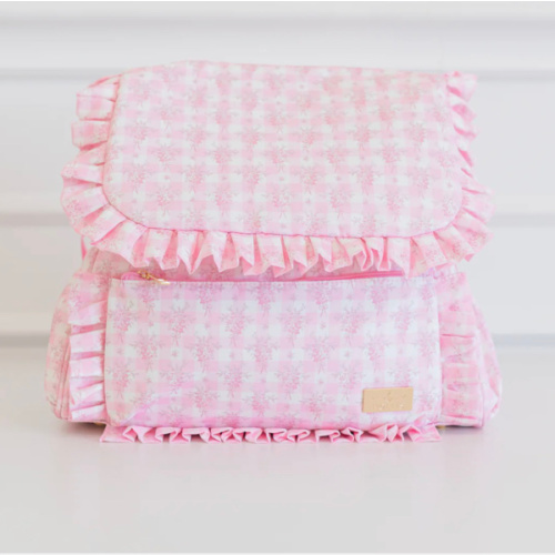 HOLLIS Ruffled Nylon Diaper Bag – Hollis