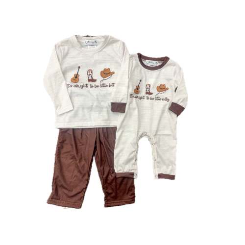 It’s Alright to be Little Bitty Boy Romper