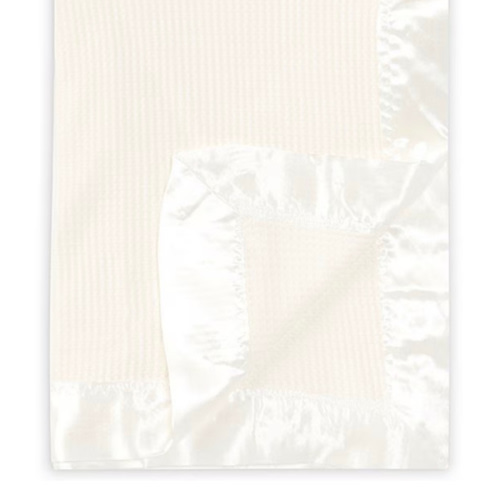 Starting Out Baby Satin-Trim Blanket