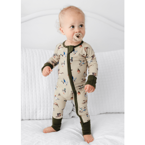 Duck Duck Goose Bamboo Sleeper – Little Crowns & Capes