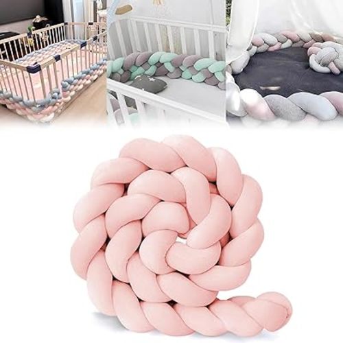 Knot Pillow Ball, Multi-Purpose Knot Pillow, Knot Ball Pillow Multi, Knot Pillow Ball Multi, Round Knot Pillow Ball, Easy to Take Care Knot Pillow Ball, for Cribs and Cradles (Style B,78in / 2m)