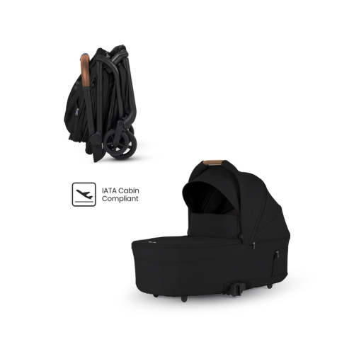 Silver Cross Nia Compact Bassinet  - Onyx