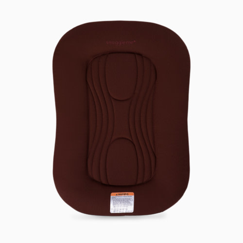 Snuggle Me Organic Lounger Wave - Cocoa