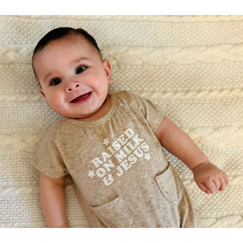 Raised On Milk & Jesus Jumpsuit – OUR HOUSE ABOVE