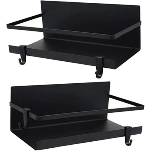 Magnetic shelves for bottle storage