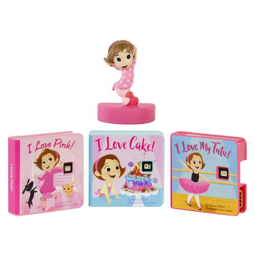 Little Tikes Story Dream Machine, I Love Story Collection, Storybook Reader, Audio Play Toy for Kids 3+