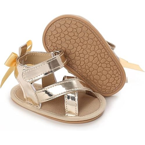 WILLFUN Baby Boys Girls Summer Sandals Closed-Toe Infant Soft Rubber Sole Outdoor Shoes for Toddler First Walkers