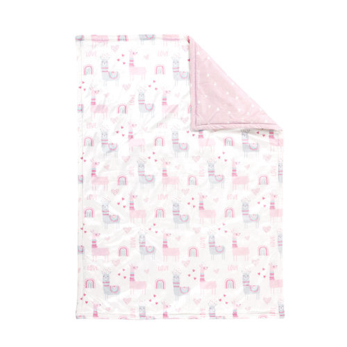 Lush Decor Llama Love Baby Blanket & Reviews | Wayfair