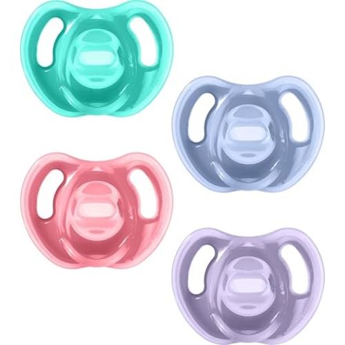 Tommee Tippee Ultra-Light Pacifier, 18-36 Months, Silicone, Pack of 4