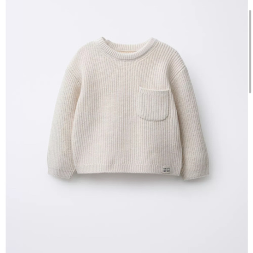PURL KNIT POCKET JUMPER - Ice | ZARA United States