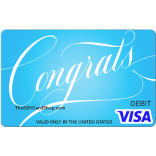 Visa® Congrats Blue Gift Card