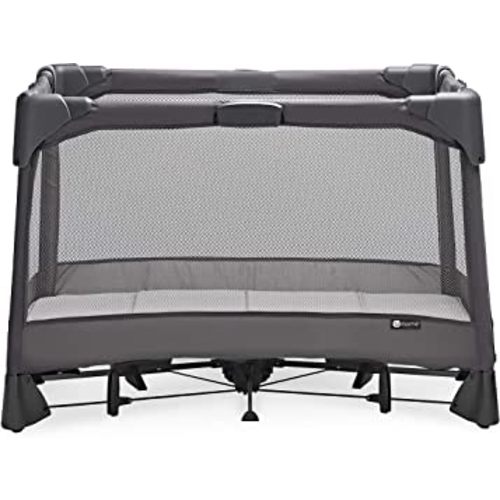 4moms Breeze GO Portable Travel Playard, for Baby, Infant, and Toddler, Easy One-Handed Setup, from The Makers of The mamaRoo