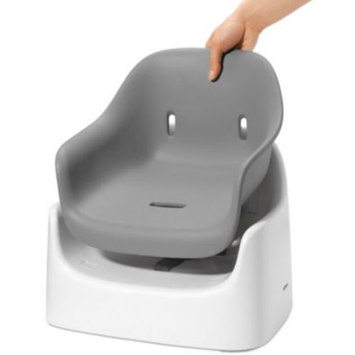 Tot Nest Booster Seat with Removable Cushion- in color Taupe