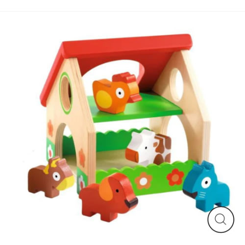 Djeco Minifarm Wooden Farm Set