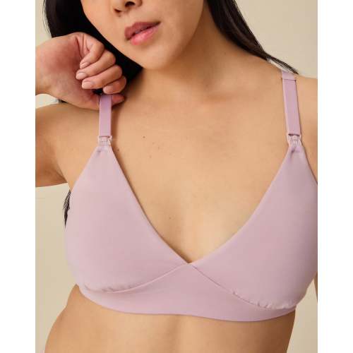 SoftStretch Cotton Maternity & Nursing Bralette | Buff - Kindred Bravely