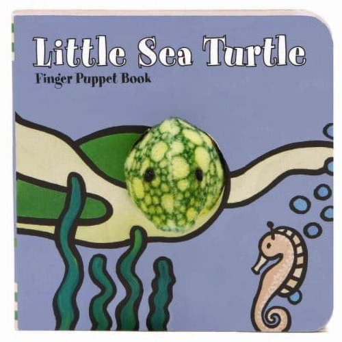 Little Sea Turtle Finger Puppet Book (Board Book)