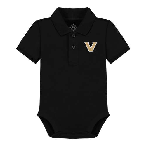 3-6 Months - Vanderbilt Commodores Polo Bodysuit | College Baby