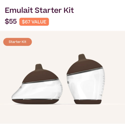 Bottle Feeding Starter Kit | Emulait
