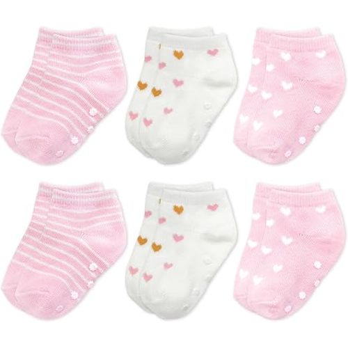 Anti-Slip Socks – Soft & Breathable Ankle Socks with Silicone Grips, Secure Fit for Infants & Toddlers