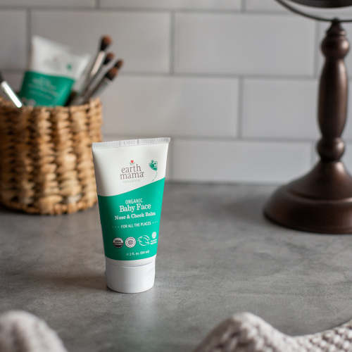 Organic Baby Face Nose & Cheek Balm | Earth Mama