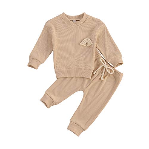 Thorn Tree Newborn Baby Girls Clothes Cotton Suit Cute Baby Kid Infant Toddler Play Wear Fall Winter Rainbow Outfits