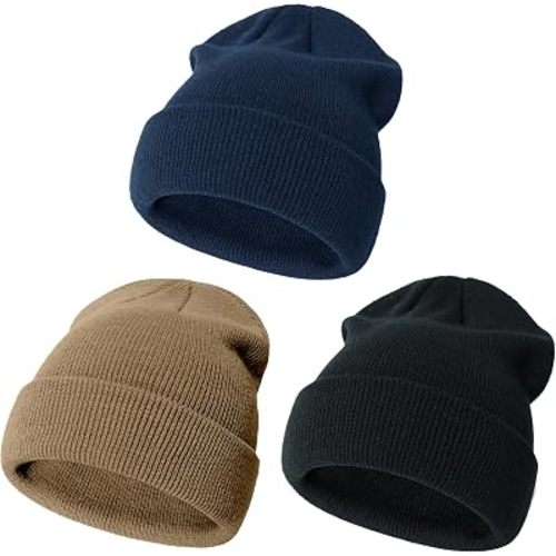 YMYDYFC Baby Beanie 3Pack Toddler Beanie Baby Winter Hats Boy&Girl 0-6Years
