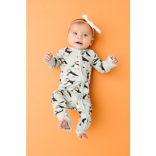 Puffin Pals Bamboo Sleeper: 0-3M