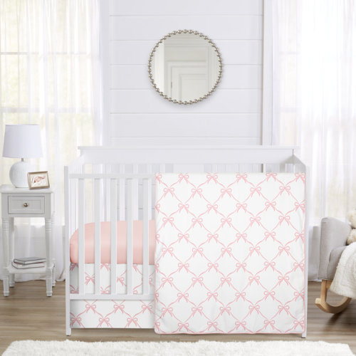 Sweet Jojo Designs Ballerina and Ballet Bows 3 Piece Crib Bedding Set by Sweet Jojo Designs | Wayfair