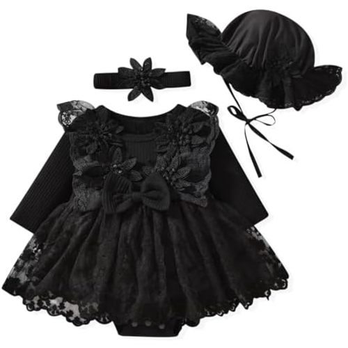 Baby Girl Lace Bodysuit Dress
